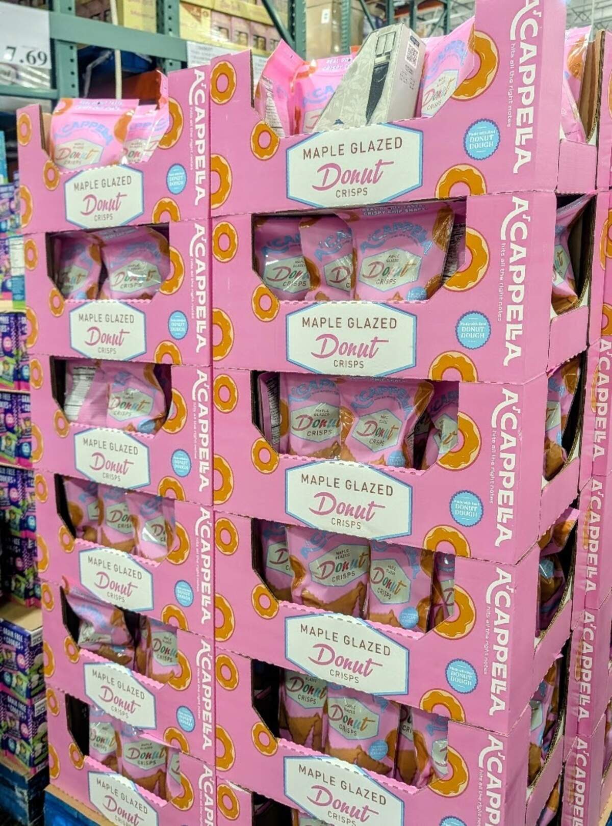 Maple Glazed Donut Crisps made in Fresno by A’cappella Chocolate are now for sale at 50 Costco stores in California.